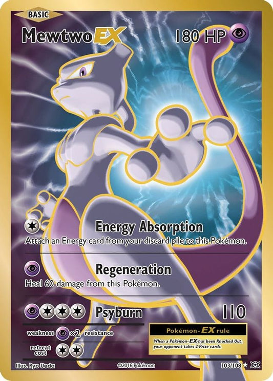Buy Pokemon cards Australia - Mewtwo EX 103/108 - Premium Raw Card from Monster Mart - Pokémon Card Emporium - Shop now at Monster Mart - Pokémon Cards Australia. Evolutions, EX, Full Art, XY