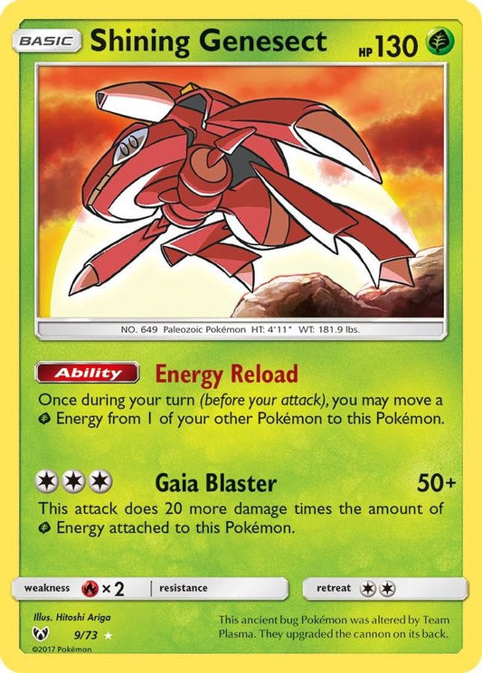 Buy Pokemon cards Australia - Shining Genesect 9/73 - Premium Raw Card from Monster Mart - Pokémon Card Emporium - Shop now at Monster Mart - Pokémon Cards Australia. Holo, New 18 Mar, Shining Legends