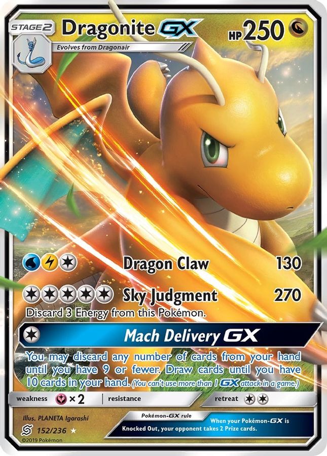 Buy Pokemon cards Australia - Dragonite GX 152/236 - Premium Raw Card from Monster Mart - Pokémon Card Emporium - Shop now at Monster Mart - Pokémon Cards Australia. Unified Minds