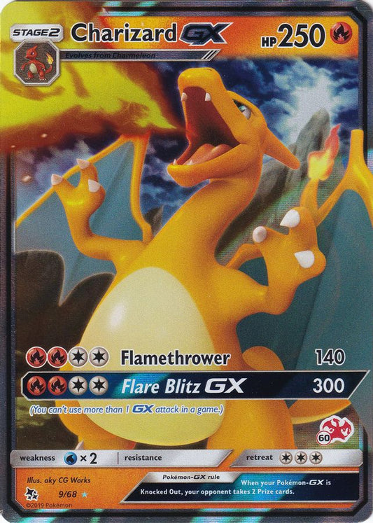 Buy Pokemon cards Australia - Charizard GX 9/68 - Premium Raw Card from Monster Mart - Pokémon Card Emporium - Shop now at Monster Mart - Pokémon Cards Australia. Battle Academy, GX, Stamp