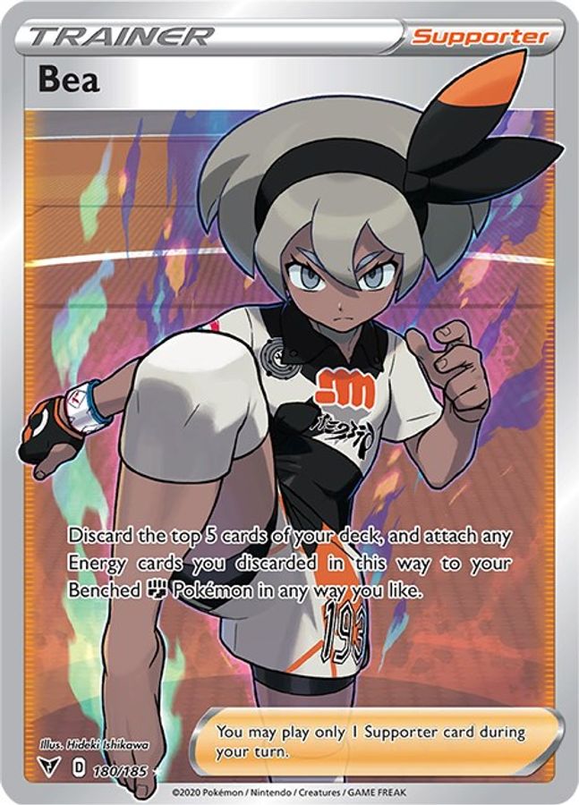 Buy Pokemon cards Australia - Bea Trainer 180/185 - Premium Raw Card from Monster Mart - Pokémon Card Emporium - Shop now at Monster Mart - Pokémon Cards Australia. Trainer, Vivid Voltage