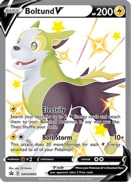 Buy Pokemon cards Australia - Boltund V SWSH085 - Premium Raw Card from Monster Mart - Pokémon Card Emporium - Shop now at Monster Mart - Pokémon Cards Australia. Promo, Sword & Shield