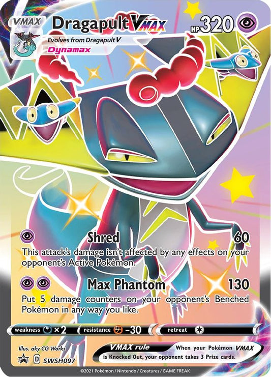 Buy Pokemon cards Australia - Dragapult VMAX Promo SWSH097 - Premium  from Monster Mart - Pokémon Card Emporium - Shop now at Monster Mart - Pokémon Cards Australia. BF20, Promo, VMAX
