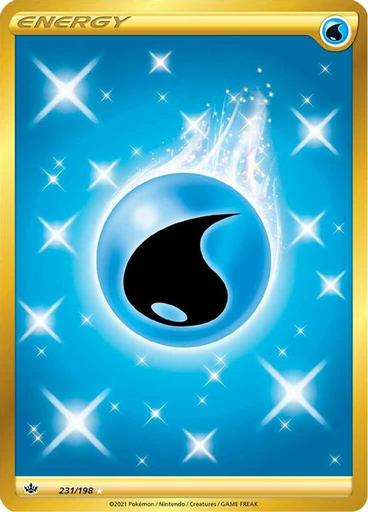 Buy Pokemon cards Australia - Water Energy 231/198 - Premium Raw Card from Monster Mart - Pokémon Card Emporium - Shop now at Monster Mart - Pokémon Cards Australia. Chilling Reign, Energy, Secret Rare