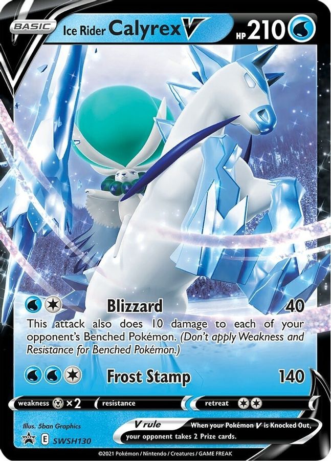 Buy Pokemon cards Australia - Calyrex V SWSH130 - Premium Raw Card from Monster Mart - Pokémon Card Emporium - Shop now at Monster Mart - Pokémon Cards Australia. Promo