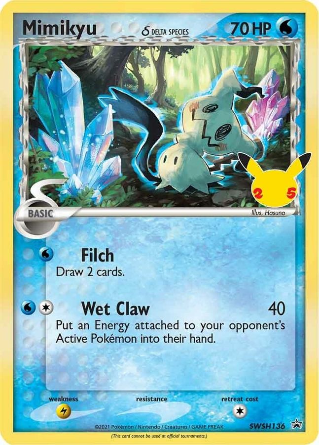 Buy Pokemon cards Australia - Mimikyu Promo SWSH136 - Premium Raw Card from Monster Mart - Pokémon Card Emporium - Shop now at Monster Mart - Pokémon Cards Australia. BF10, Promo