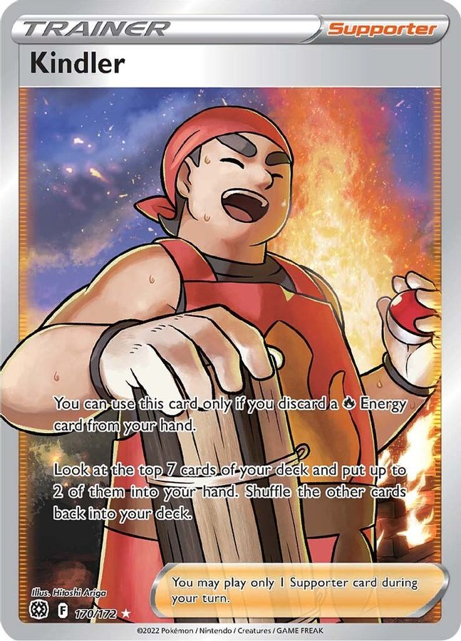 Buy Pokemon cards Australia - Kindler 170/172 - Premium Raw Card from Monster Mart - Pokémon Card Emporium - Shop now at Monster Mart - Pokémon Cards Australia. Brilliant Stars, Trainer