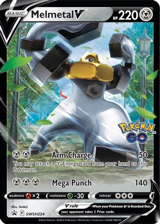 Buy Pokemon cards Australia - Melmetal V Promo SWSH224 - Premium Raw Card from Monster Mart - Pokémon Card Emporium - Shop now at Monster Mart - Pokémon Cards Australia. BF30, Promo