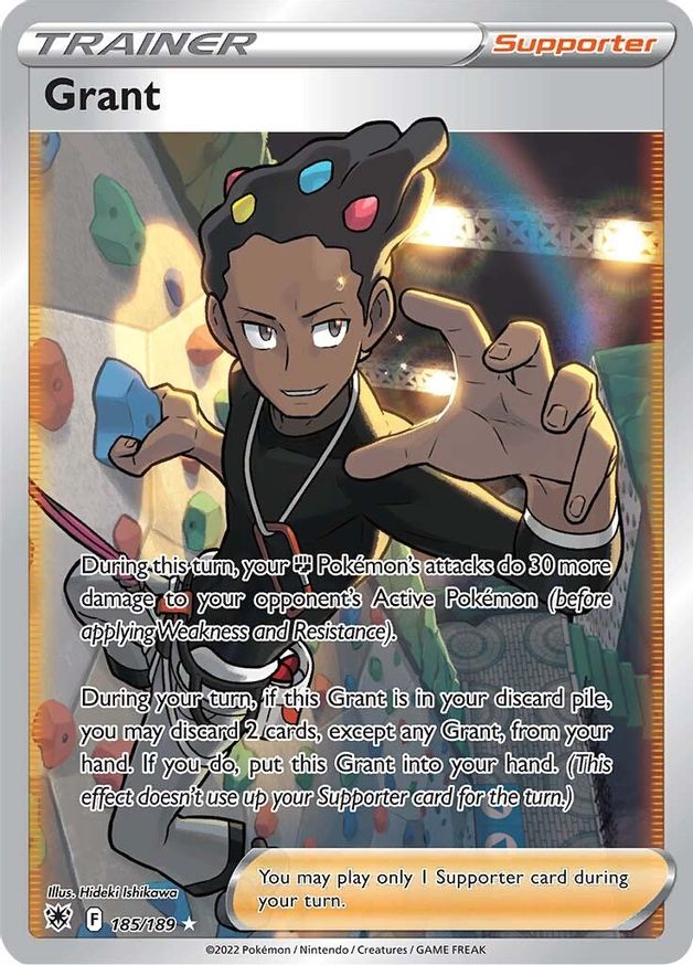 Buy Pokemon cards Australia - Grant Trainer 185/189 - Premium Raw Card from Monster Mart - Pokémon Card Emporium - Shop now at Monster Mart - Pokémon Cards Australia. Astral Radiance, Trainer