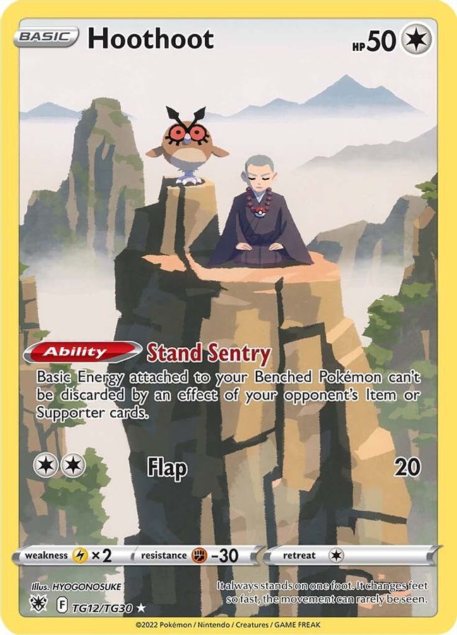 Buy Pokemon cards Australia - Hoothoot TG12/TG30 - Premium Raw Card from Monster Mart - Pokémon Card Emporium - Shop now at Monster Mart - Pokémon Cards Australia. Astral Radiance, Trainer Gallery