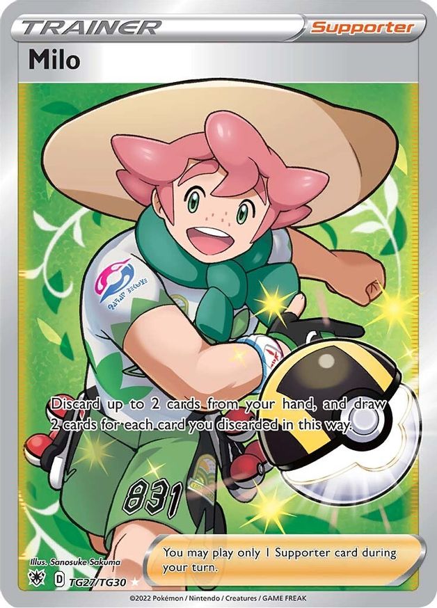 Buy Pokemon cards Australia - Milo Trainer TG27/TG30 - Premium Raw Card from Monster Mart - Pokémon Card Emporium - Shop now at Monster Mart - Pokémon Cards Australia. Astral Radiance, Trainer, Trainer Gallery