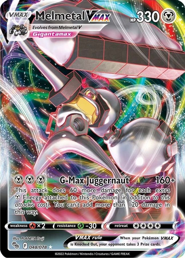 Buy Pokemon cards Australia - Melmetal VMAX 048/078 - Premium Raw Card from Monster Mart - Pokémon Card Emporium - Shop now at Monster Mart - Pokémon Cards Australia. MMB50, Pokemon Go, VMAX