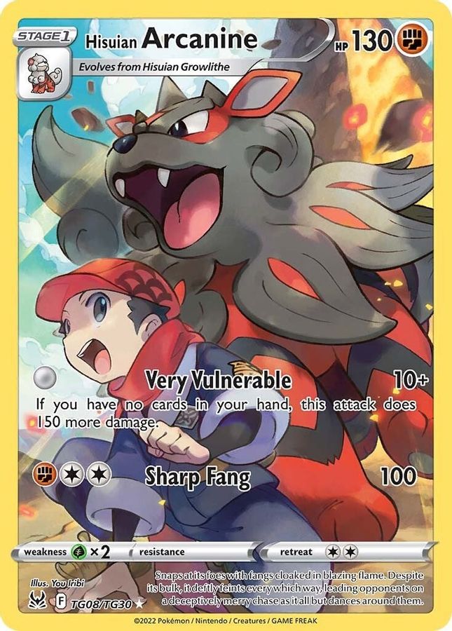 Buy Pokemon cards Australia - Arcanine TG08/TG30 - Premium Raw Card from Monster Mart - Pokémon Card Emporium - Shop now at Monster Mart - Pokémon Cards Australia. Lost Origin, MMB40, Trainer Gallery