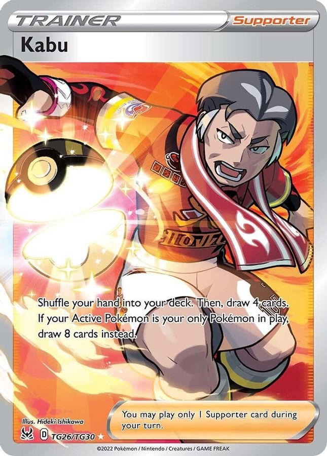 Buy Pokemon cards Australia - Kabu Trainer TG26/TG30 - Premium Raw Card from Monster Mart - Pokémon Card Emporium - Shop now at Monster Mart - Pokémon Cards Australia. Lost Origin, Trainer, Trainer Gallery