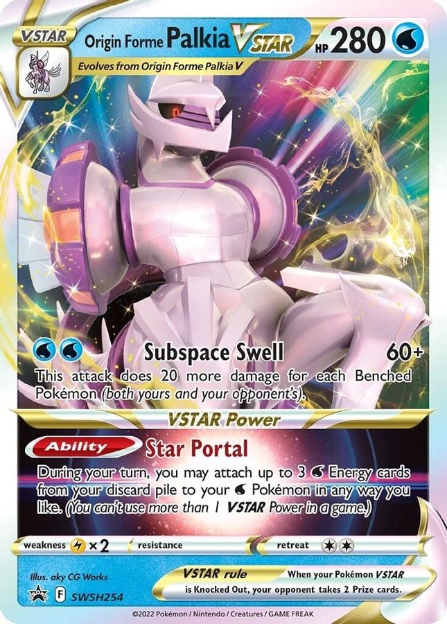 Buy Pokemon cards Australia - Palkia VSTAR Promo SWSH254 - Premium Raw Card from Monster Mart - Pokémon Card Emporium - Shop now at Monster Mart - Pokémon Cards Australia. Promo, VSTAR