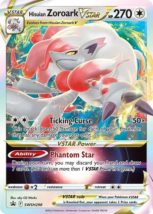 Buy Pokemon cards Australia - Zoroark VSTAR Promo SWSH298 - Premium Raw Card from Monster Mart - Pokémon Card Emporium - Shop now at Monster Mart - Pokémon Cards Australia. Promo, VMAX