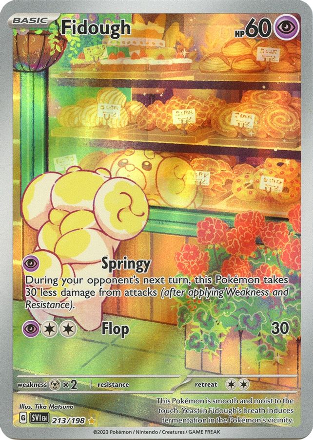 Buy Pokemon cards Australia - Fidough 213/198 - Premium Raw Card from Monster Mart - Pokémon Card Emporium - Shop now at Monster Mart - Pokémon Cards Australia. Illustration Rare, Scarlet & Violet