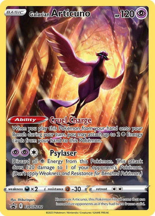 Buy Pokemon cards Australia - Articuno Promo SWSH282 - Premium Raw Card from Monster Mart - Pokémon Card Emporium - Shop now at Monster Mart - Pokémon Cards Australia. Promo