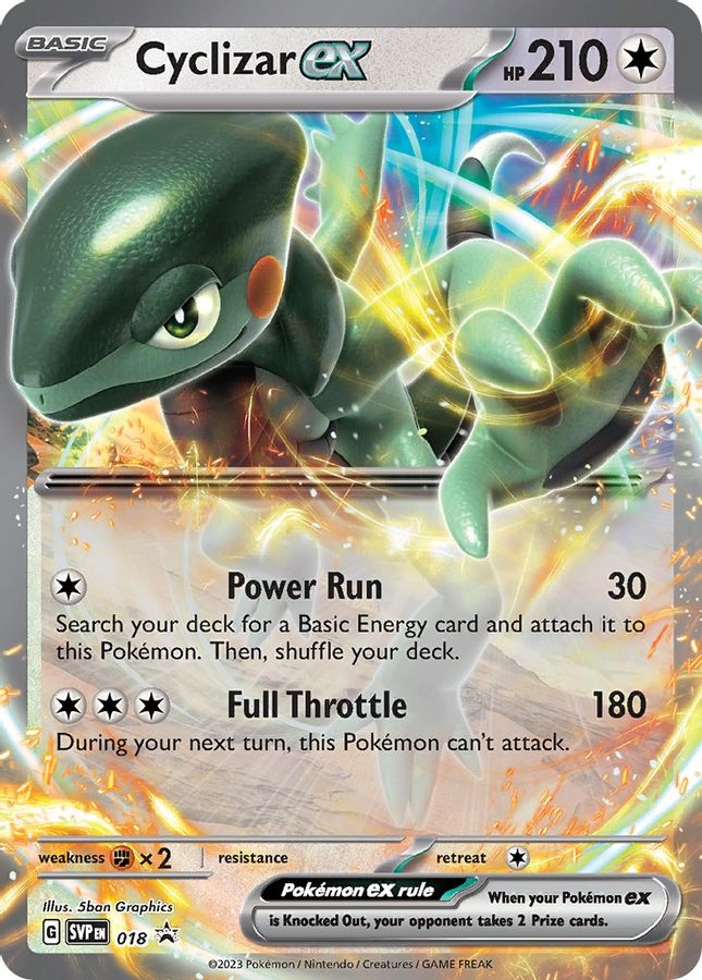 Buy Pokemon cards Australia - Cyclizar EX 018 - Premium Raw Card from Monster Mart - Pokémon Card Emporium - Shop now at Monster Mart - Pokémon Cards Australia. EX, MMB20, Promo