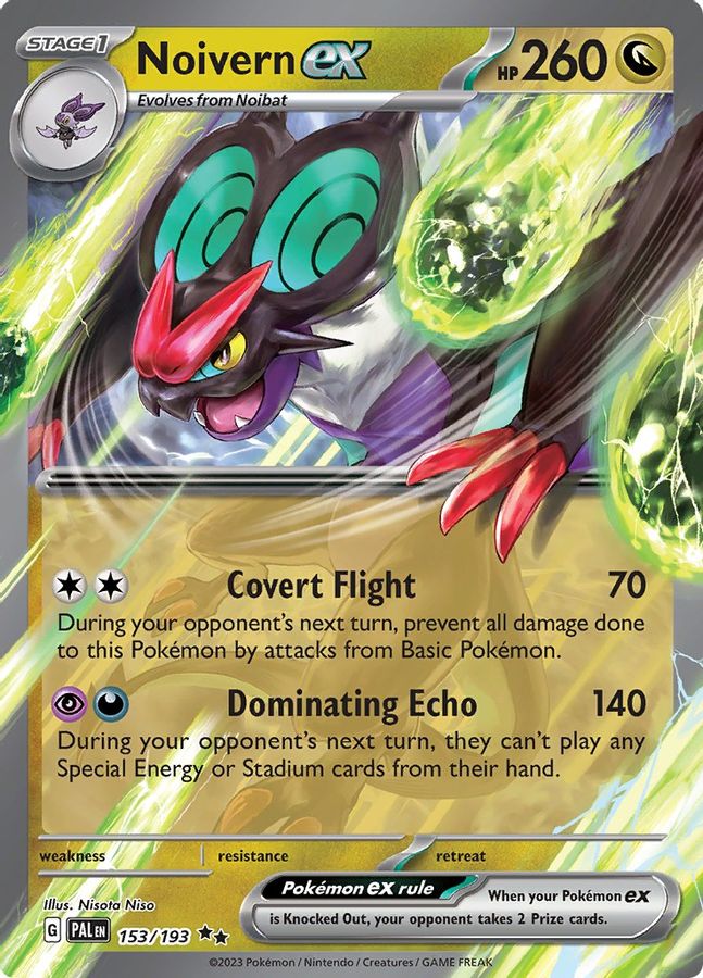 Buy Pokemon cards Australia - Noivern EX 153/193 - Premium Raw Card from Monster Mart - Pokémon Card Emporium - Shop now at Monster Mart - Pokémon Cards Australia. EX, Paldea Evolved