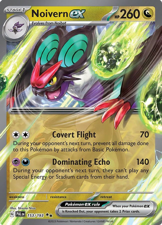 Buy Pokemon cards Australia - Noivern EX 153/193 - Premium Raw Card from Monster Mart - Pokémon Card Emporium - Shop now at Monster Mart - Pokémon Cards Australia. EX, Paldea Evolved