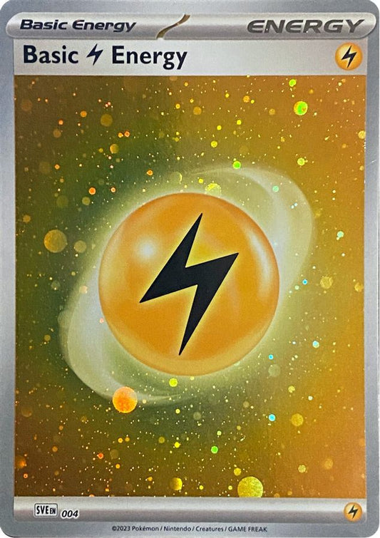 Buy Pokemon cards Australia - Basic Lightning Energy Cosmos Holo 004 - Premium Raw Card from Monster Mart - Pokémon Card Emporium - Shop now at Monster Mart - Pokémon Cards Australia. 151, Cosmos Holo, Energy