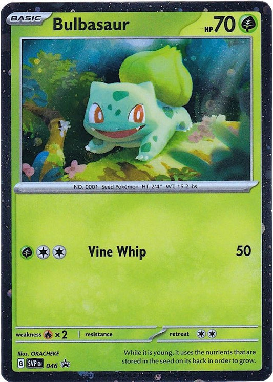 Buy Pokemon cards Australia - Bulbasaur Promo 046 - Premium Raw Card from Monster Mart - Pokémon Card Emporium - Shop now at Monster Mart - Pokémon Cards Australia. MMB10, Promo