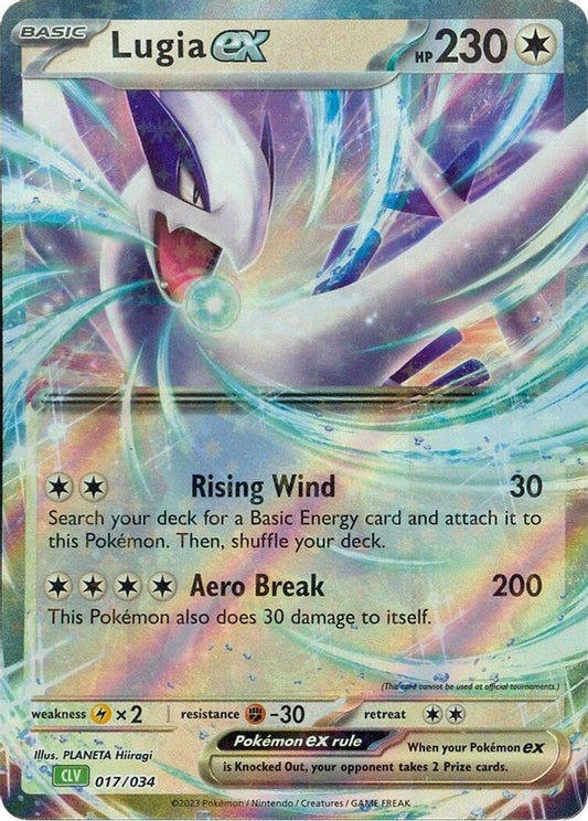 Buy Pokemon cards Australia - Lugia EX 017/034 - Premium Raw Card from Monster Mart - Pokémon Card Emporium - Shop now at Monster Mart - Pokémon Cards Australia. Classic Collection, New 18 Mar, TCG Classic