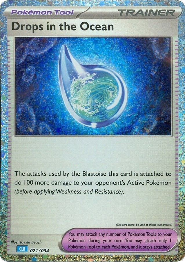 Buy Pokemon cards Australia - Drops in the Ocean 021/034 - Premium Raw Card from Monster Mart - Pokémon Card Emporium - Shop now at Monster Mart - Pokémon Cards Australia. Classic Collection, New 18 Mar, TCG Classic