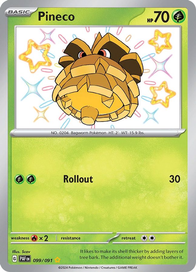 Buy Pokemon cards Australia - Pineco 099/091 - Premium Raw Card from Monster Mart - Pokémon Card Emporium - Shop now at Monster Mart - Pokémon Cards Australia. Baby Shiny, New 11 Mar, Paldean Fates, Shiny Rare