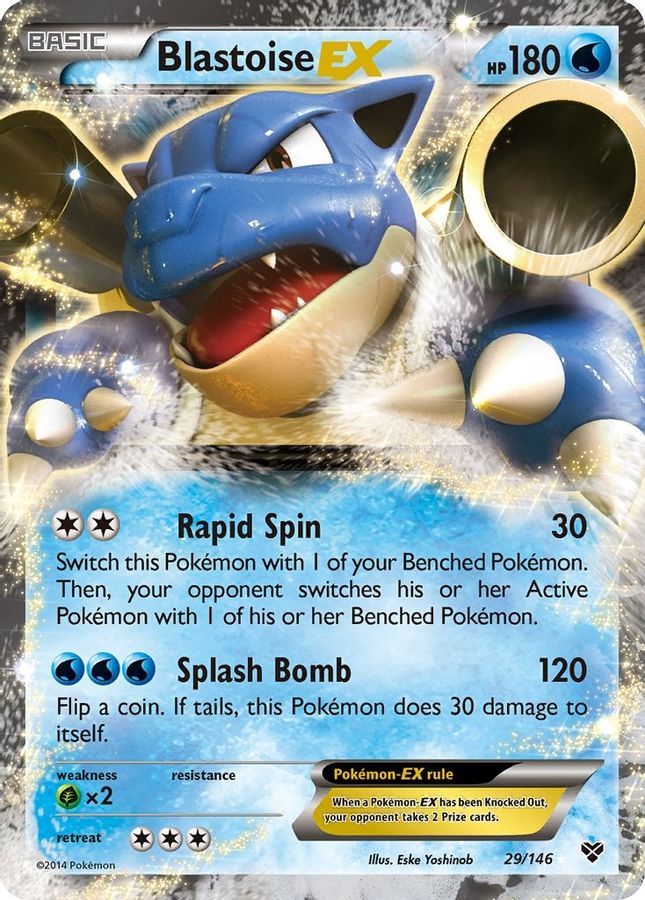 Buy Pokemon cards Australia - Blastoise EX 29/146 - Premium Raw Card from Monster Mart - Pokémon Card Emporium - Shop now at Monster Mart - Pokémon Cards Australia. EX, XY