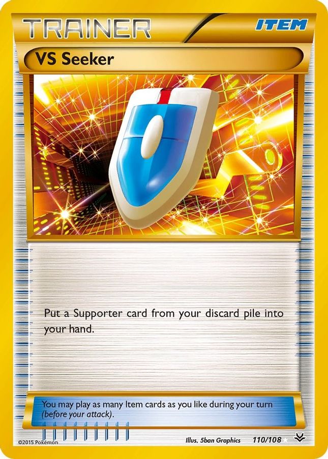 Buy Pokemon cards Australia - VS Seeker 110/108 - Premium Raw Card from Monster Mart - Pokémon Card Emporium - Shop now at Monster Mart - Pokémon Cards Australia. Gold, Roaring Skies, Secret Rare, Trainer